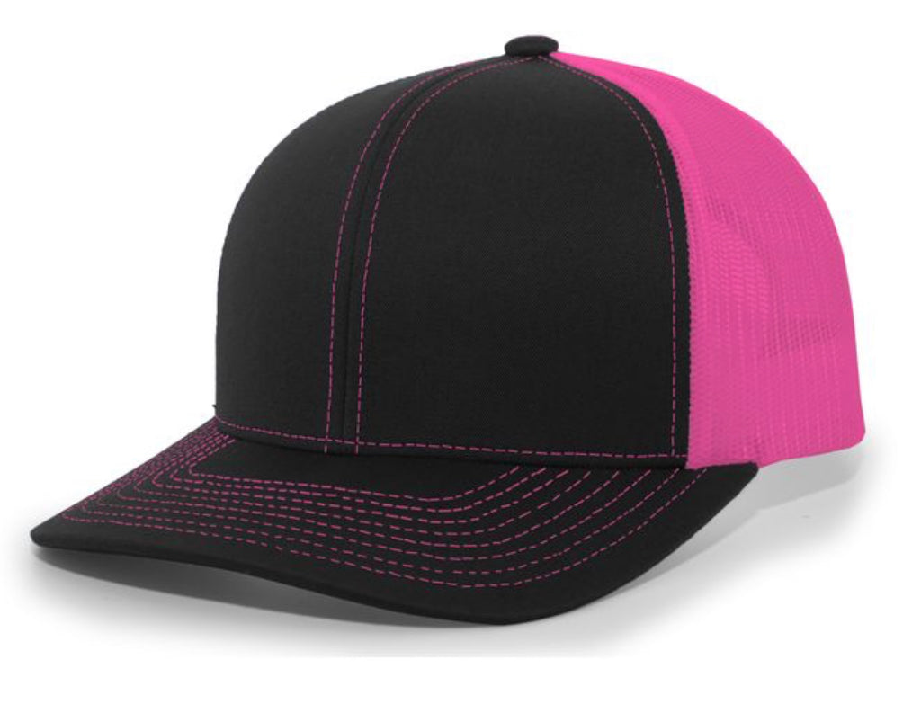 Pacific Headwear Trucker SnapBack Cap 104c Embroidered with Your Logo - AtlanticCoastSports