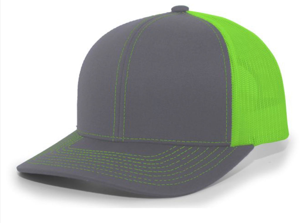 Pacific Headwear Trucker SnapBack Cap 104c Embroidered with Your Logo - AtlanticCoastSports