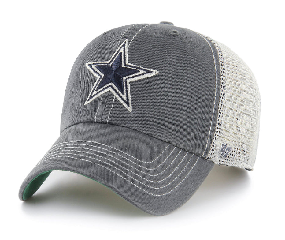 Dallas Cowboys Mens 47 Brand Trawler Clean Up Snapback Hat - AtlanticCoastSports