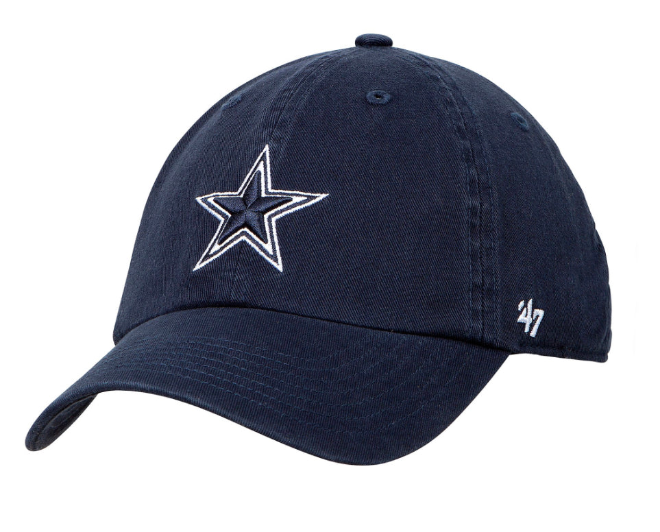 Dallas Cowboys '47 Brand Kids Clean Up Adjustable Hat - AtlanticCoastSports