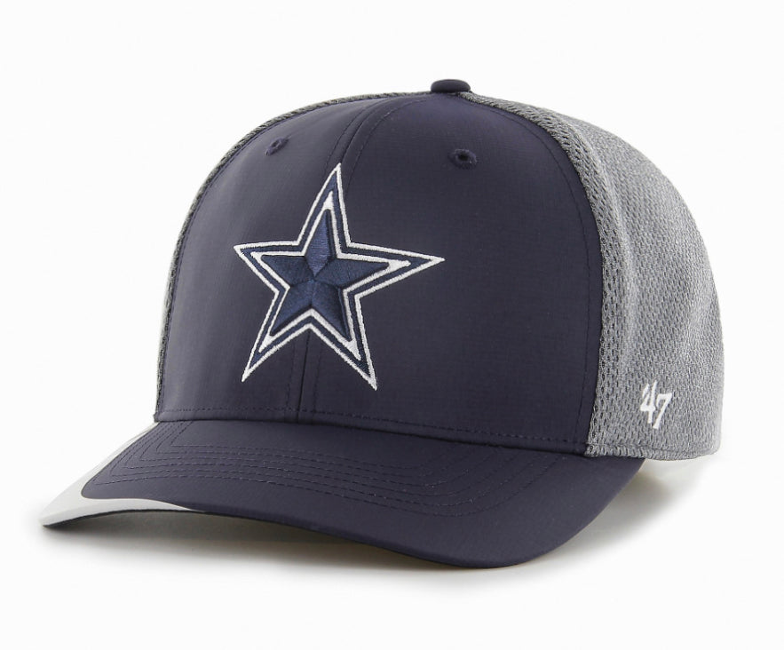 Dallas Cowboys Mens 47 Brand Bound Line Trophy Hat - AtlanticCoastSports