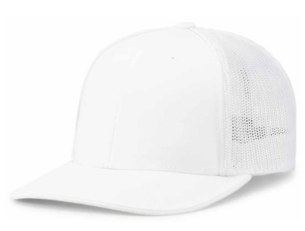 Pacific Headwear Trucker Pacflex Tri  and solid Colors 404m - AtlanticCoastSports