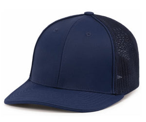 Pacific Headwear Trucker Pacflex Tri  and solid Colors 404m - AtlanticCoastSports