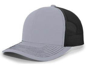 Pacific Headwear Contrast Stitch Trucker Snapback Embroidered with Your Logo - AtlanticCoastSports