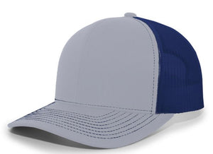 Pacific Headwear Contrast Stitch Trucker Snapback 104s - AtlanticCoastSports