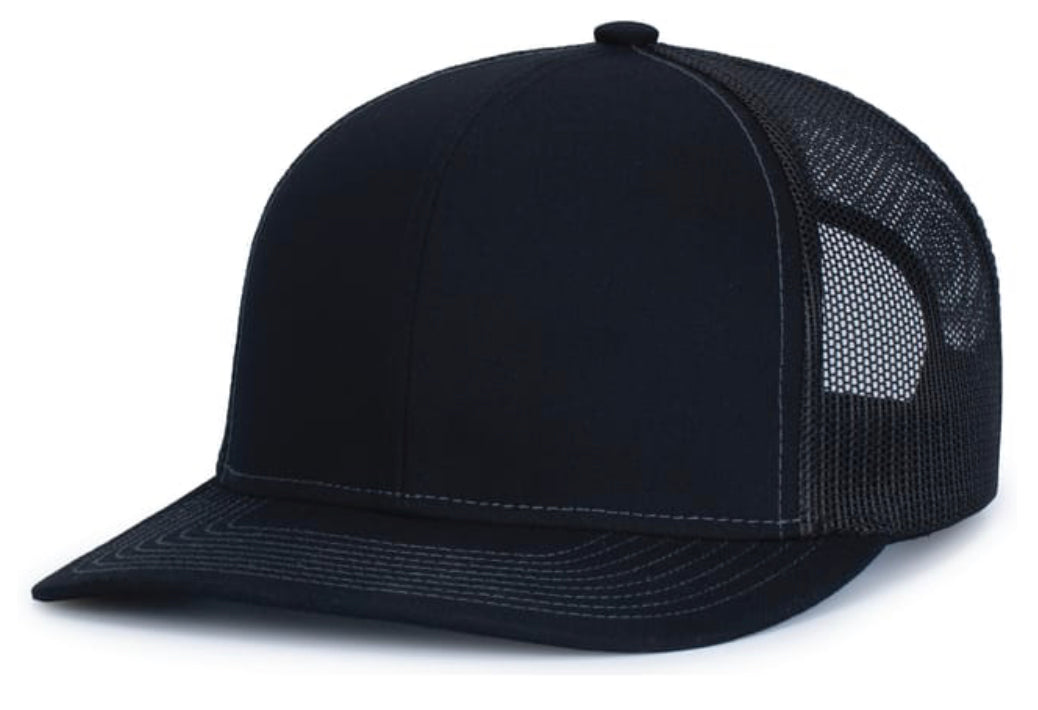 Pacific Headwear Contrast Stitch Trucker Snapback 104s - AtlanticCoastSports