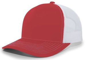 Pacific Headwear Contrast Stitch Trucker Snapback 104s - AtlanticCoastSports