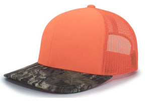 Pacific Headwear 108C Camo Snapback Trucker Hat - AtlanticCoastSports