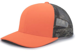 Pacific Headwear 108C Camo Snapback Trucker Hat - AtlanticCoastSports