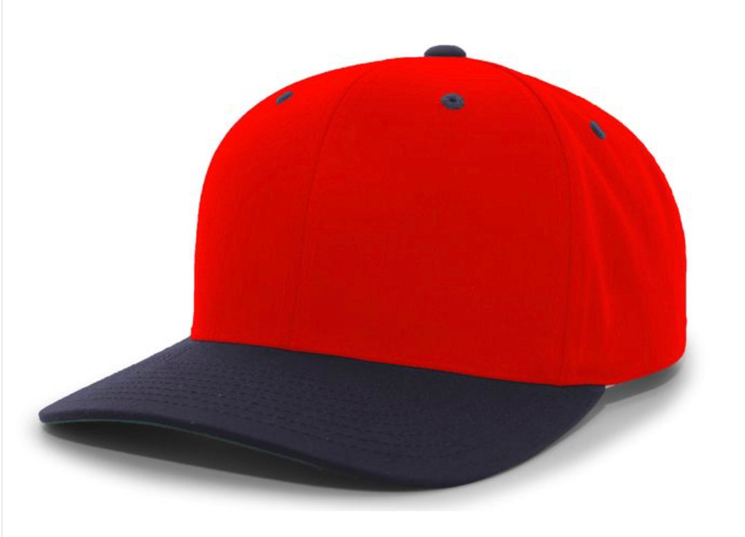 Pacific Cotton-Poly Hook & Loop Adjustable Cap Embroidered with Your Logo - AtlanticCoastSports