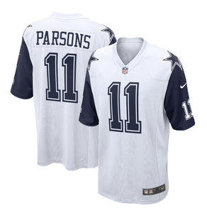 Dallas Cowboy Micah Parsons Nike white Jersey - AtlanticCoastSports