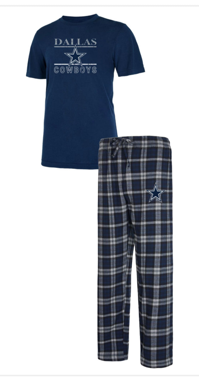 Dallas Cowboys Pajama pants and shirt - AtlanticCoastSports