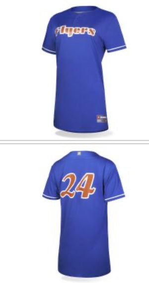 Richardson 7112WY | Softball Jersey 2-Button Fully Printed With your Logos