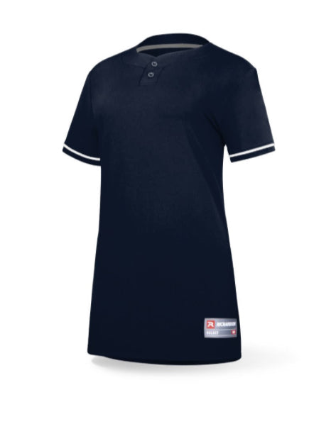 Richardson 7112WY | Softball Jersey 2-Button Fully Printed With your Logos