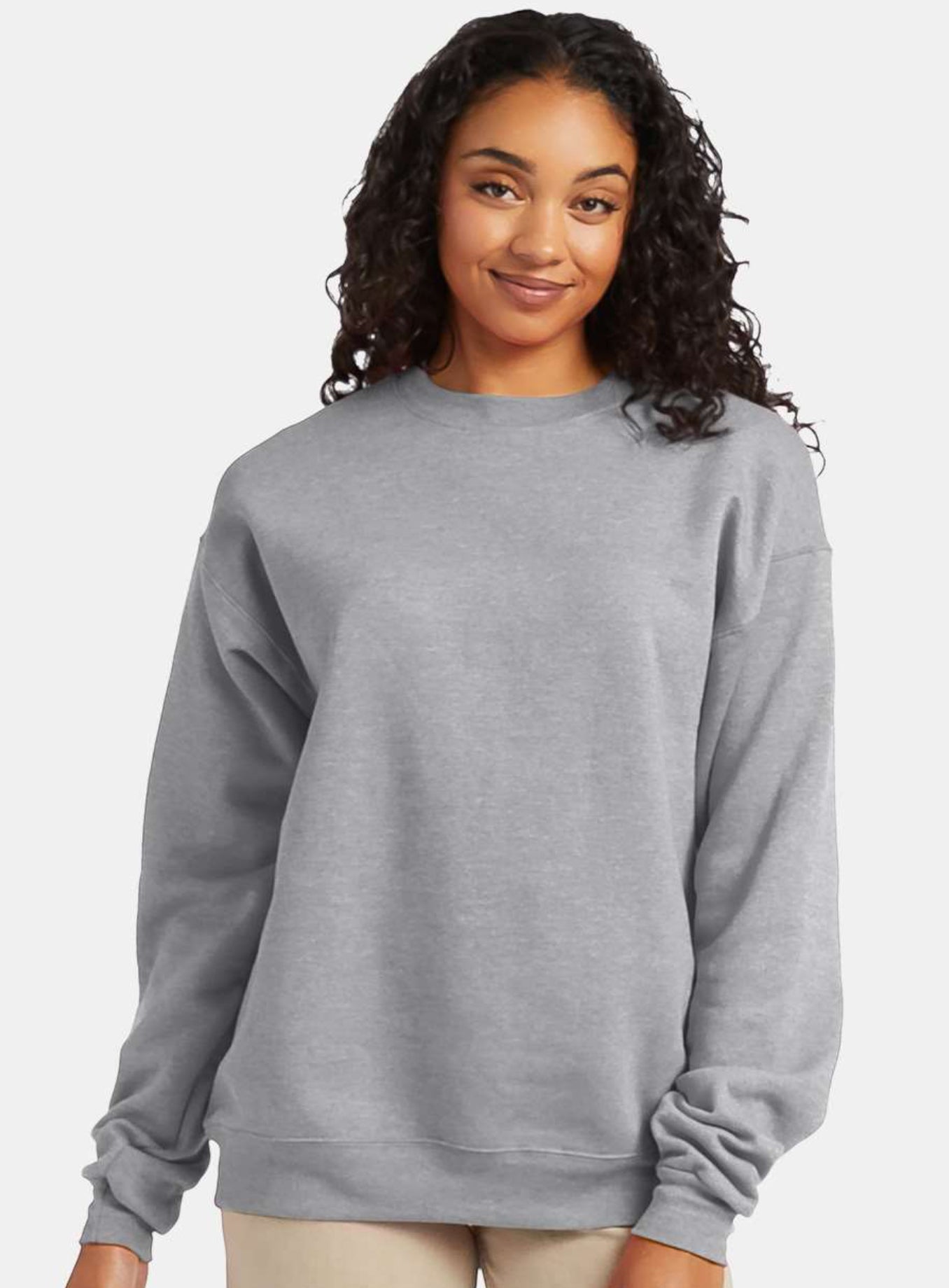 Hanes - Ecosmart® Crewneck Sweatshirt - P160 Grey & Greens