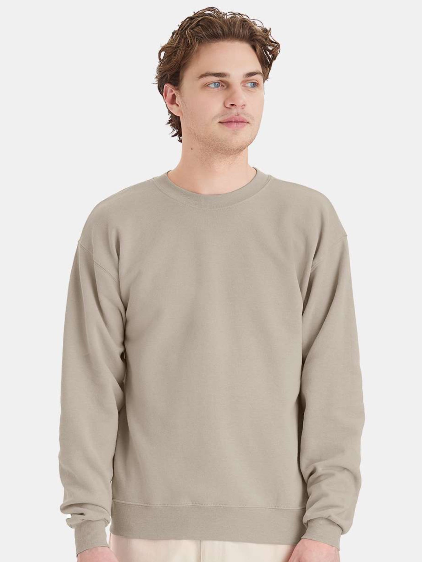 Hanes - Ecosmart® Crewneck Sweatshirt - P160 Grey & Greens