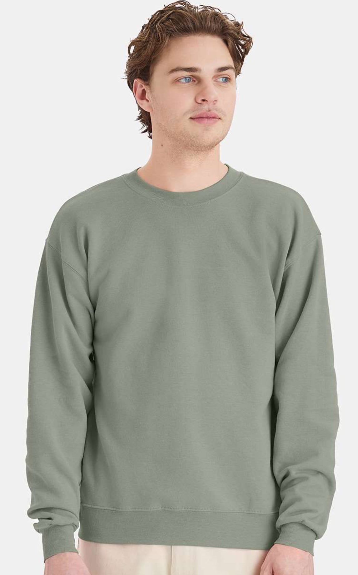 Hanes - Ecosmart® Crewneck Sweatshirt - P160 Grey & Greens