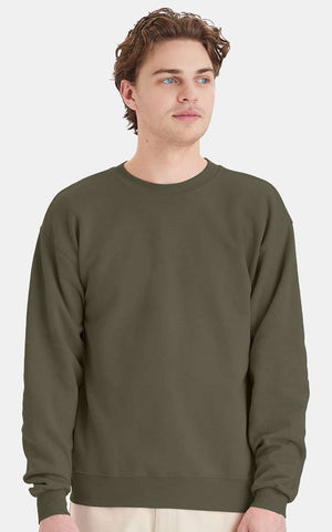 Hanes - Ecosmart® Crewneck Sweatshirt - P160 Grey & Greens
