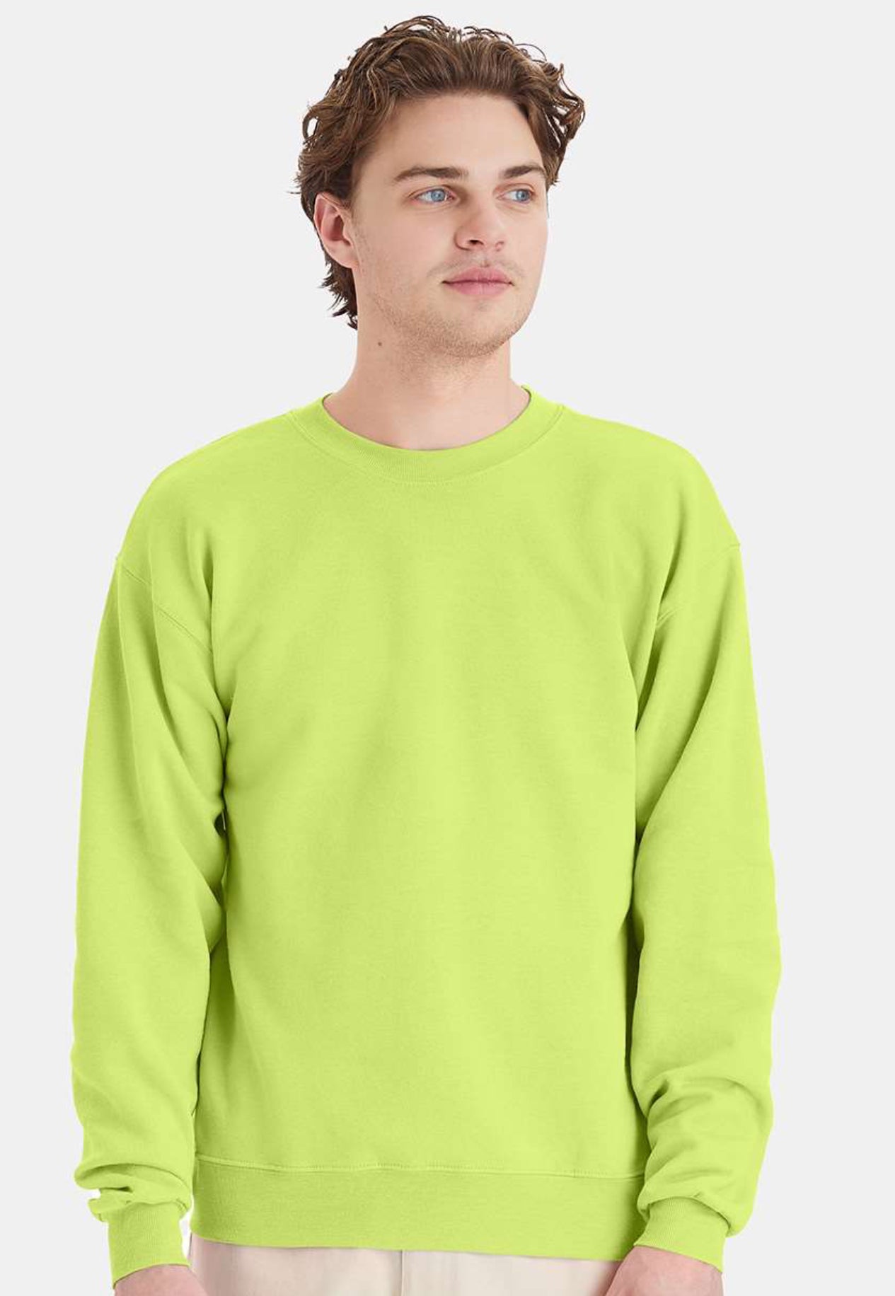 Hanes - Ecosmart® Crewneck Sweatshirt - P160 Grey & Greens