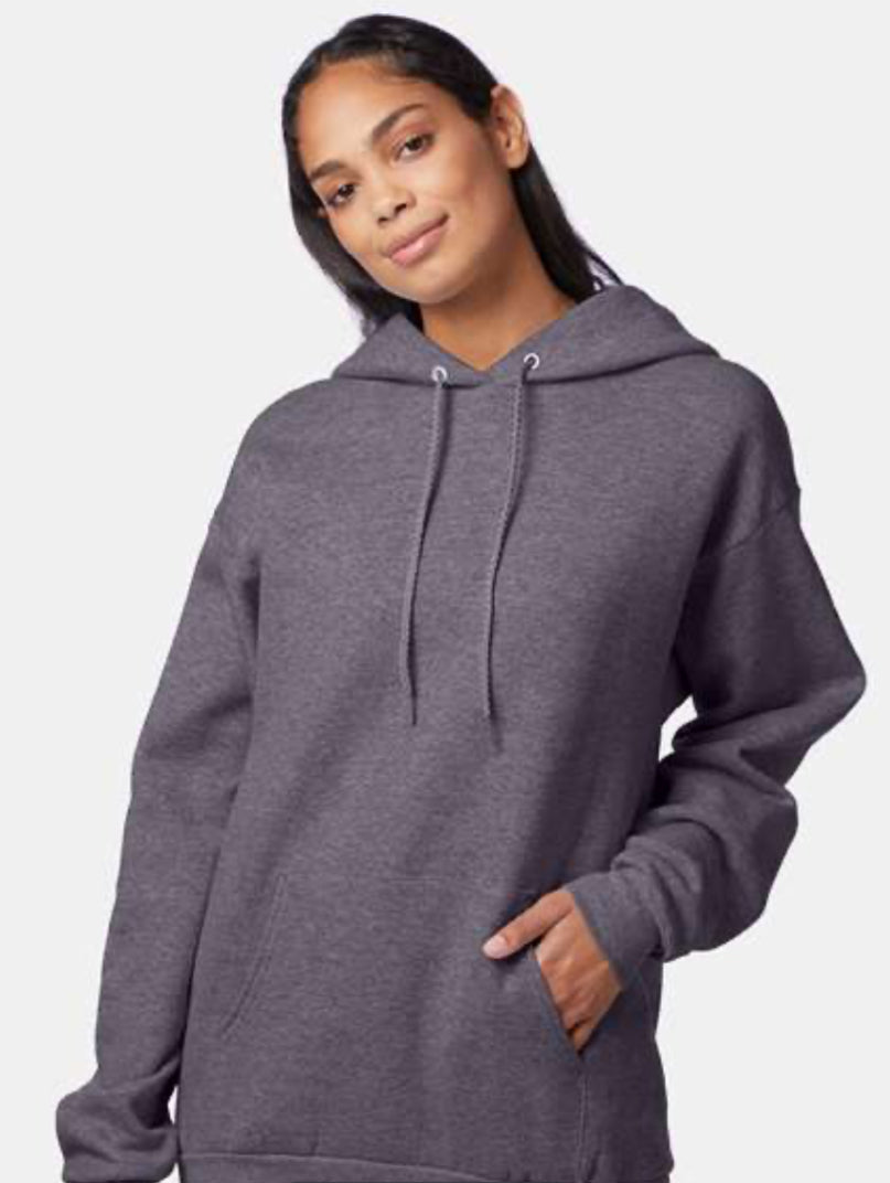 Hanes - Ecosmart® Hooded Sweatshirt - P170 Greys & Greens
