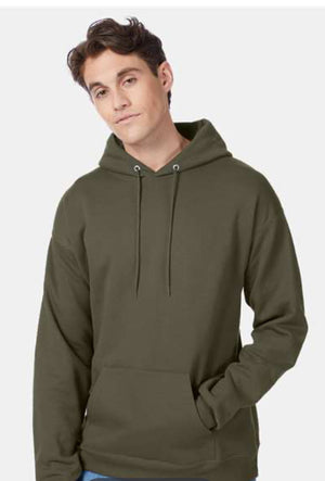 Hanes - Ecosmart® Hooded Sweatshirt - P170 Greys & Greens