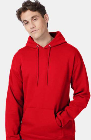 Hanes Hooded  Sweatshirt - P170 Red & Oranges Fully Printed with Your Logo