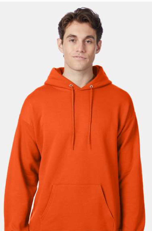 Hanes Hooded  Sweatshirt - P170 Red & Oranges Fully Printed with Your Logo