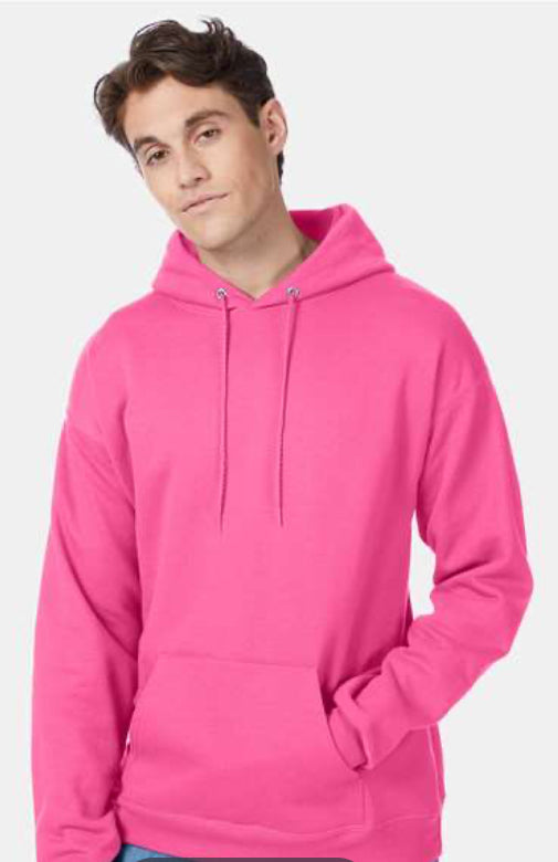 Hanes Hooded  Sweatshirt - P170 Red & Oranges Fully Printed with Your Logo