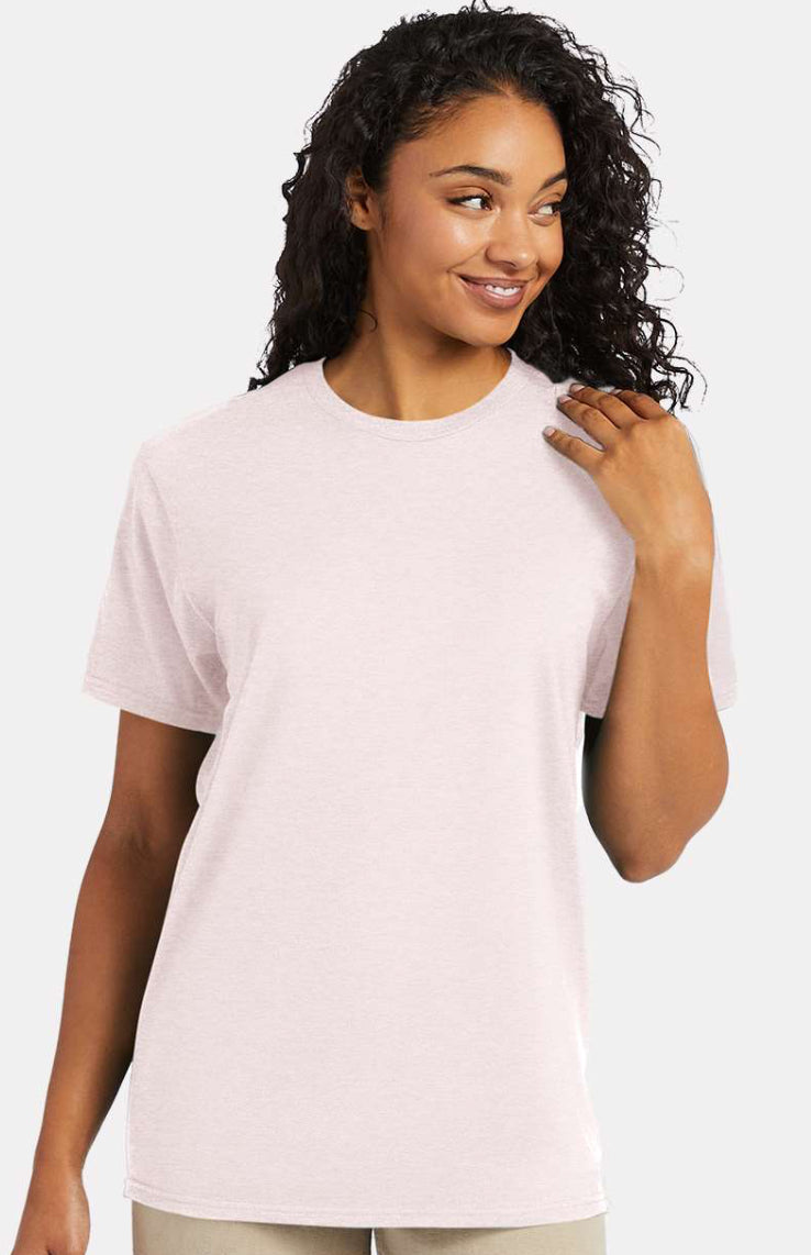 Hanes - Perfect-T 4980 Grey & Greens Fully Printed with Your Logo