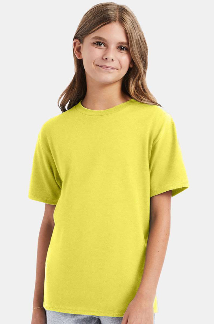Hanes - Perfect-T Youth T-Shirt - 498Y Fully Printed with Your Logo