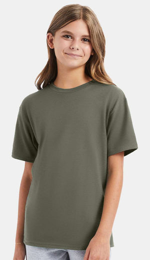 Hanes - Perfect-T Youth T-Shirt - 498Y Fully Printed with Your Logo
