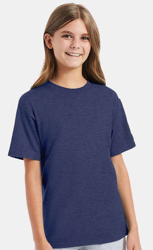 Hanes - Perfect-T Youth T-Shirt - 498Y Fully Printed with Your Logo