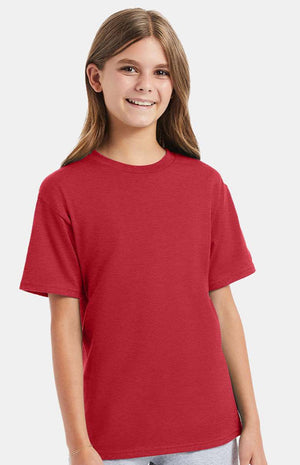 Hanes - Perfect-T Youth T-Shirt - 498Y Fully Printed with Your Logo