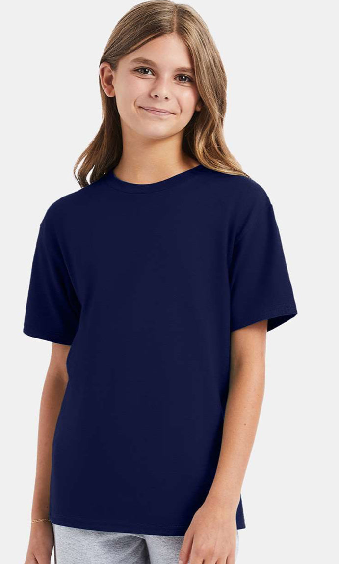 Hanes - Perfect-T Youth T-Shirt - 498Y Fully Printed with Your Logo