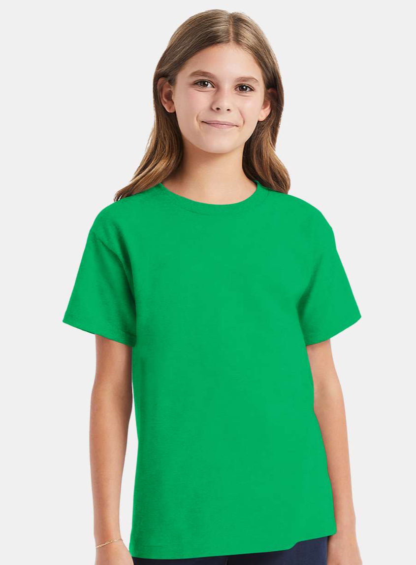 Hanes - Essential-T Youth 5480 lite Colors Printed with Your Logo