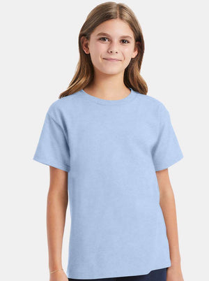 Hanes - Essential-T Youth 5480 lite Colors Printed with Your Logo
