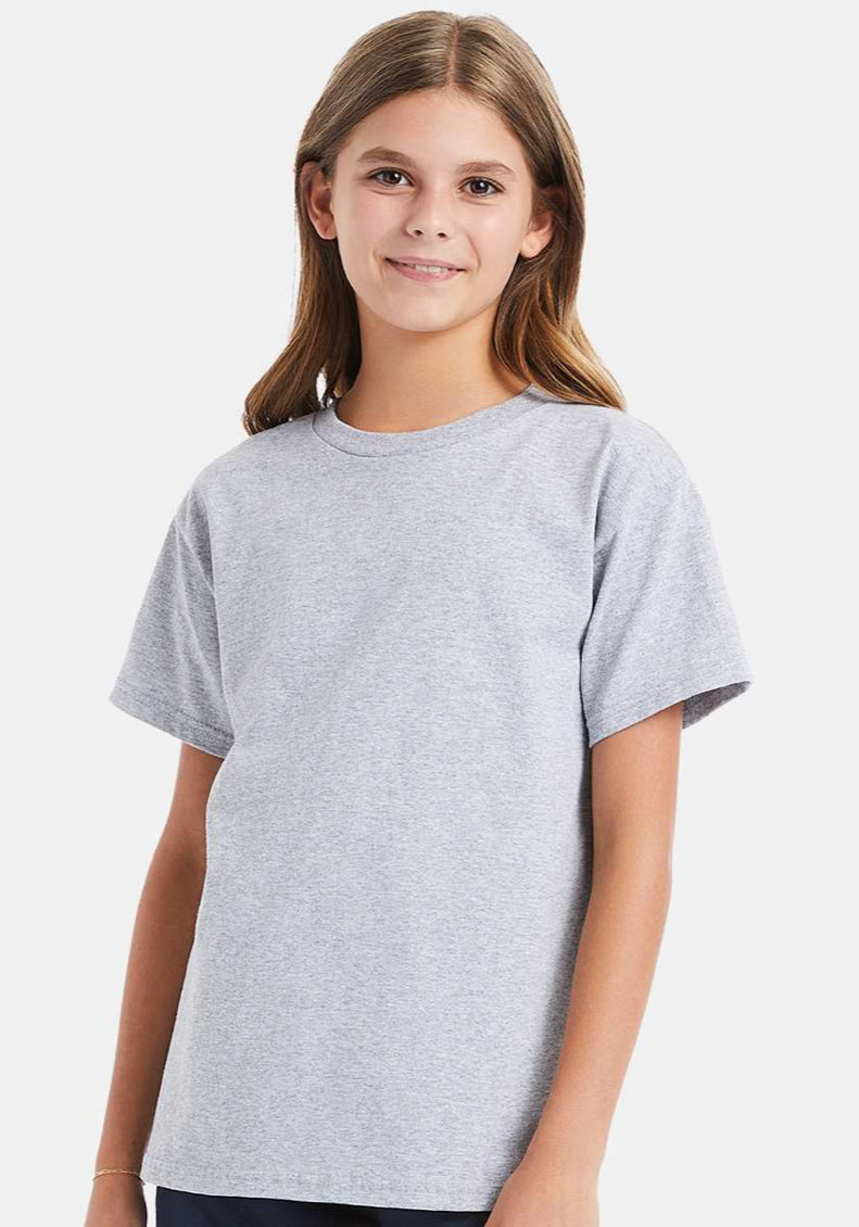 Hanes - Essential-T Youth 5480 lite Colors Printed with Your Logo