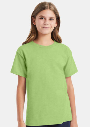 Hanes - Essential-T Youth 5480 lite Colors Printed with Your Logo