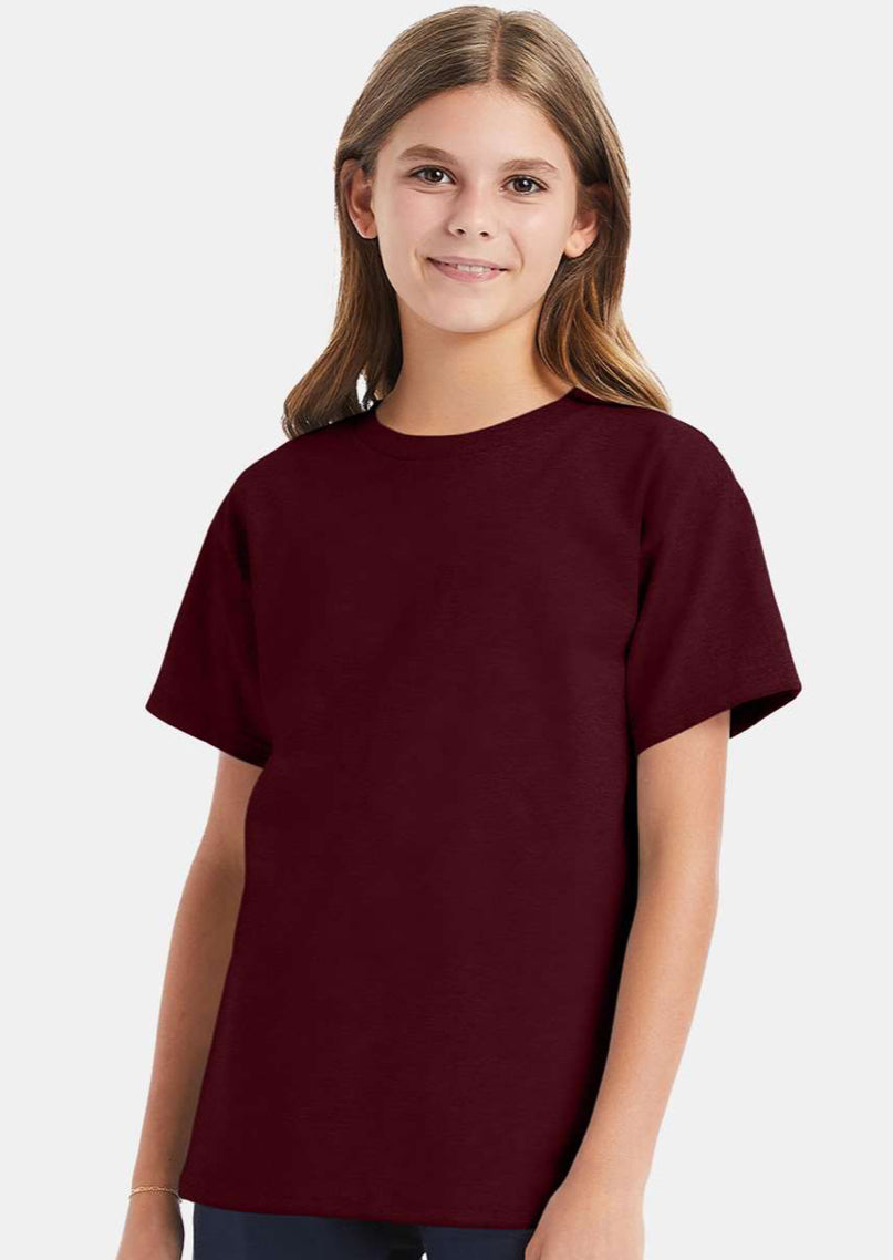 Hanes - Essential-T Youth 5480 lite Colors Printed with Your Logo