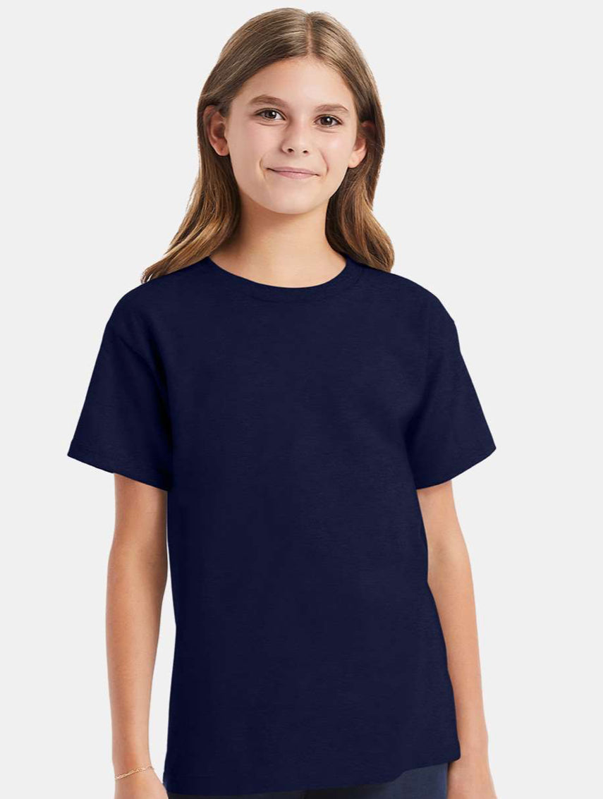 Hanes - Essential-T Youth 5480 lite Colors Printed with Your Logo