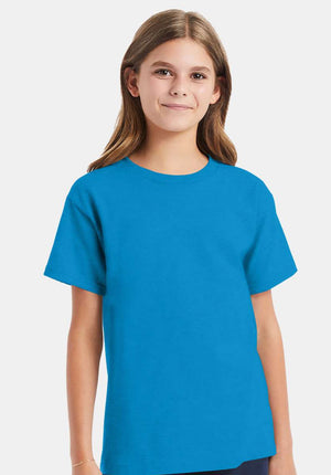 Hanes - Essential-T Youth 5480 lite Colors Printed with Your Logo