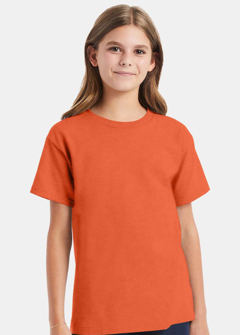 Hanes - Essential-T Youth 5480 lite Colors Printed with Your Logo