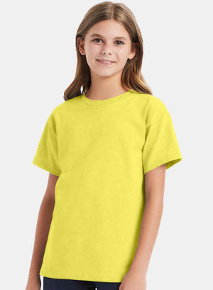 Hanes - Essential-T Youth 5480 lite Colors Printed with Your Logo