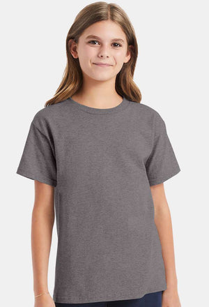 Hanes - Essential-T Youth 5480 lite Colors Printed with Your Logo
