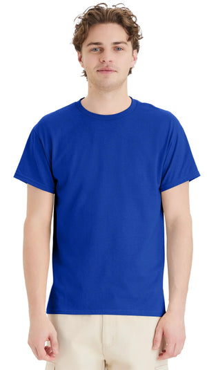 Hanes 5150 50/50 Blend T-Shirts Black and Blues Fully Printed with Your Logos