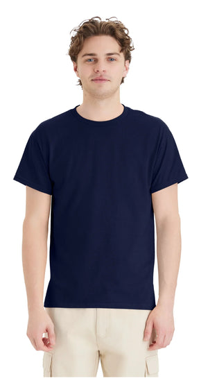 Hanes 5150 50/50 Blend T-Shirts Black and Blues Fully Printed with Your Logos
