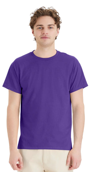 Hanes 5150 50/50 Blend T-Shirts Black and Blues Fully Printed with Your Logos