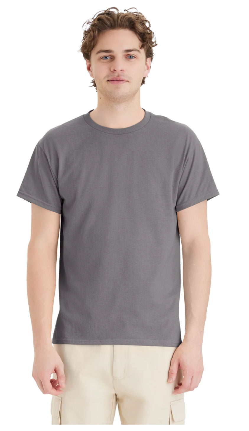 Hanes 5150 EcoSmart 50/50 Blend T-Shirts Whites/Greys/Yellows