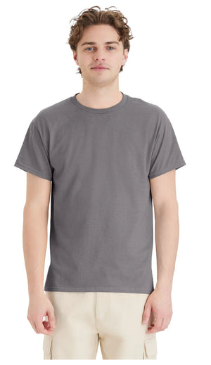 Hanes 5150 EcoSmart 50/50 Blend T-Shirts Whites/Greys/Yellows