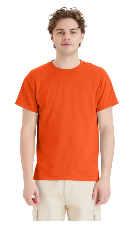 Hanes 5150 EcoSmart 50/50 Blend T-Shirts Whites/Greys/Yellows